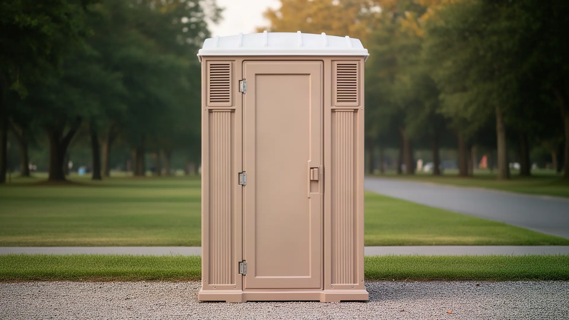 Clean porta potty unit from 3 Guys Porta Potties & Septic in Pinellas Park, FL